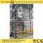 warehouse goods lift hydraulic guide rail chain goods lifting table