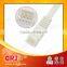 Flat White UTP Cat5e Patch Cord CE, FCC, ROHS,UL