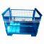 China collapsible mesh steel pallet box container