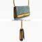 Genuine leather shoulder bag jeans handbags women bag