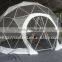 Geodesic dome tent Event dome tent White PVC cover UV-protection wedding tent for sale