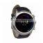 X5 Amoled screen 1.4" dual bluetooth 2.1/4.0 android 4.4 OS MTK6572 low cost 3G smartwatch