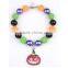 Hot-sales Children halloween chunky necklace bubblegum necklace toddler jewelry kids necklace