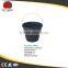 Recycled Rubber Pail With Lip,black Construction Bucket
