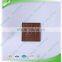 Directly factory custom cheap high quality clothing name brand patch sew on classic brown leather patches