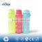 2016 Heat-Resistant High-grade Borosilicate Durable Glass Water Bottle with Silicone Sleeve