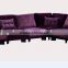 S15307 Living Room Purple Sectional Sofa big sofa set