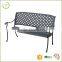 Outdoor Rush and Weather Resistant patio solid construdction garden cast aluminum glider bench