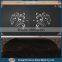 Stainless steel bathroom wall mount mirror cabinet