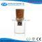 Drift bottles usb flash drive, glass bottle usb stick, wholesale usb flash drive