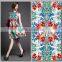 Pretty digital printed rayon fabric for garment accept your own pattern