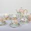 Fine bone china 15pcs coffee set