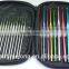 22pcs/set Hook Knitting Needle Set Multicolour Aluminum Crochet Weave Craft Yarn