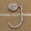 Delicate purse hanger/foldable purse hook/round handbag holder with butterfly