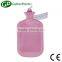 Large Plastic & Natural Rubber Hot Water Bottle