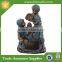 Resin Outdoor Garden Decoration Peacock Water Fountain