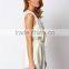 Ladies fashion style lace trim tie up playsuit sex jumpsuit