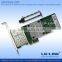 LREC9704HF-4SFP PCI Express x4 Quad Port SFP Gigabit Network Card (Intel 82580 Based)