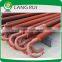 Spiral heater fin tube for economizer