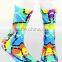 Funky seamless digital printing socks design your own socks