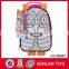 school bags DIY painted watercolor cat backpack for children gifts