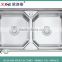 201 double bowl welding stainless steel kitchen sink                        
                                                                                Supplier's Choice
