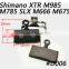 CBK D006 top quality disc brake pad of brake for HIMANO M785/M960 DISC BRAKE/DEORE XT/ XTR