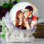 crystal glass Love picture frame for wedding favors