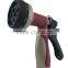 7 Patterns Metal Garden Hose Nozzle Garden Spray Gun
