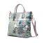  China supplier fancy printing pattern style cheap pu handbag for ladies