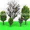 Scale plastic model tree, architecture model tree arm , miniature scale trees, building model tree for HO scale,MT-38