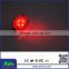 2015 Trade Assurance Supplier HJ-031 Red light 4 LED Rechargeable Safety USB Bike Rear Light