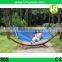 Double Natural Color Wood Mesh Hammock Stand