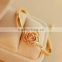 New Fashion Camellia Hollow out zircon Open Bangle Women Bracelet Jewelry