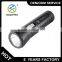 Promotional rechargeable flashlight outdoor camping usage with high capacity