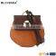 Leisure vintage brown series mini circle shape desinger bag women crossbody brown bag