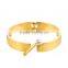 316L Stainless Steel Crystal Cuff Bracelet Bangles Rose/ Yellow Gold Jewelry Gift