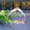 beautiful crystal clear heart shaped gift item