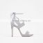 Trendy stiletto sandals high heel pretty sandals strap sandals