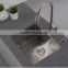 Handmade Single Bowl Mini Kitchen Sink Stainless Steel Sink Undermount For Prefab Homes 2318