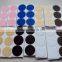 Black /white 1" Hook Loop Coins Self Adhesive Dots