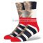 Bulk Wholesale China Socks Manufacturer Top Quality Custom Design 200 Needles Bamboo Fiber Man Cartoon Tube Sock