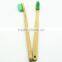 2016 new bamboo toothbrush Manual toothbrush Green toothbrush