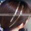 New fashion shiny star gold and silver temporary hair tattoos metallic hair strips tattoo factory