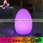 rechargeable led egg table lamp lighting led color changing for outdoor use