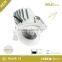 Recessed adjustable 10W LED trunk downlight for commercial lighting