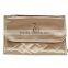 Faux leather Jewelry Travel Wallet cosmetic case
