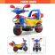 Crazy selling kids remote control ride on plastic motorcycle for sale