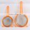 Cute shape 2-Piece Stainless Steel Strainer With Plastic Handle