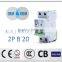 IEC60898 Standard 6KA 1P 2P 3P 4P Miniature circuit breaker mcb